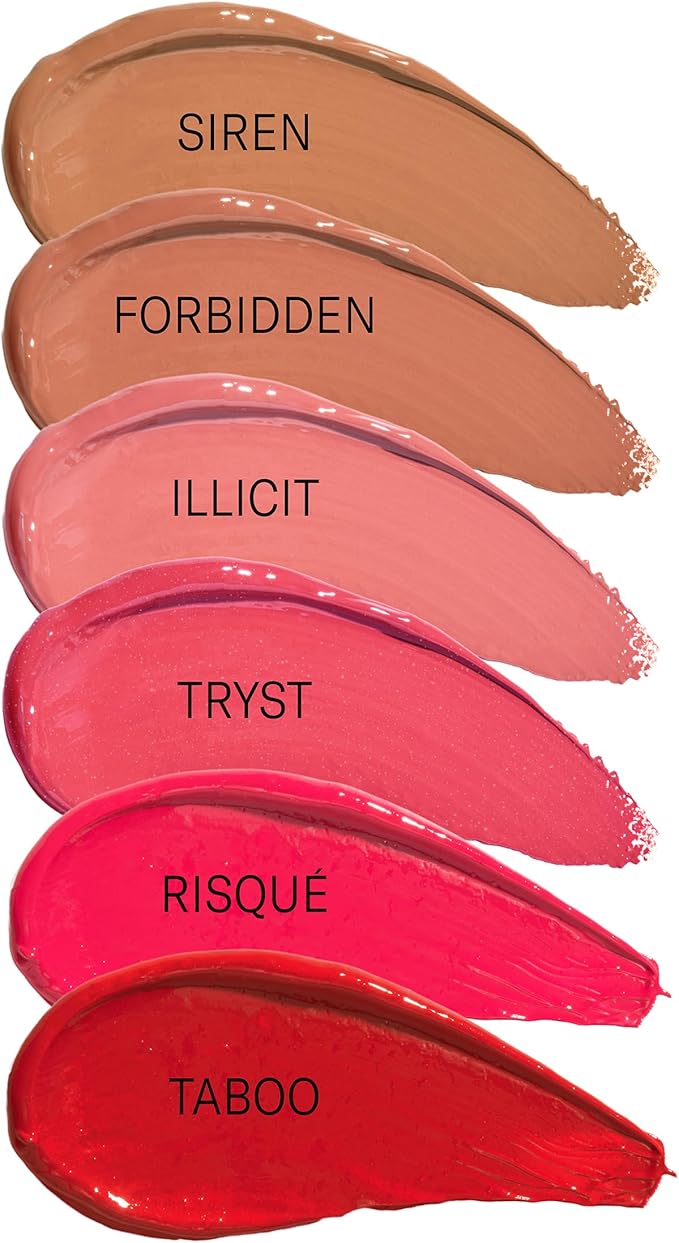 Mii Mii Cosmetics Lavish Lip Crme Lip Gloss FullCoverage Colour NonSticky Shine Moisturising Hydrating Forbidden