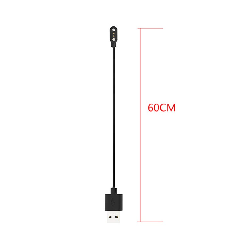 Smart Watch Charging Cable Secure Magnetic Quick Charging Cable Smart Watch Dock Charging Adapter 2 PIN Watch Charging Cable For HW12 HW - Image 4