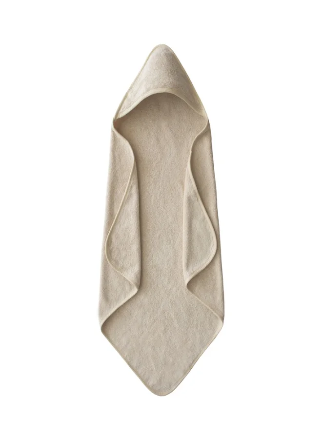 mushie Hooded Towel Fog
