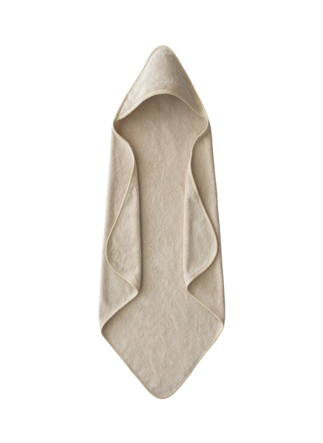 mushie Hooded Towel Fog  - Image 2
