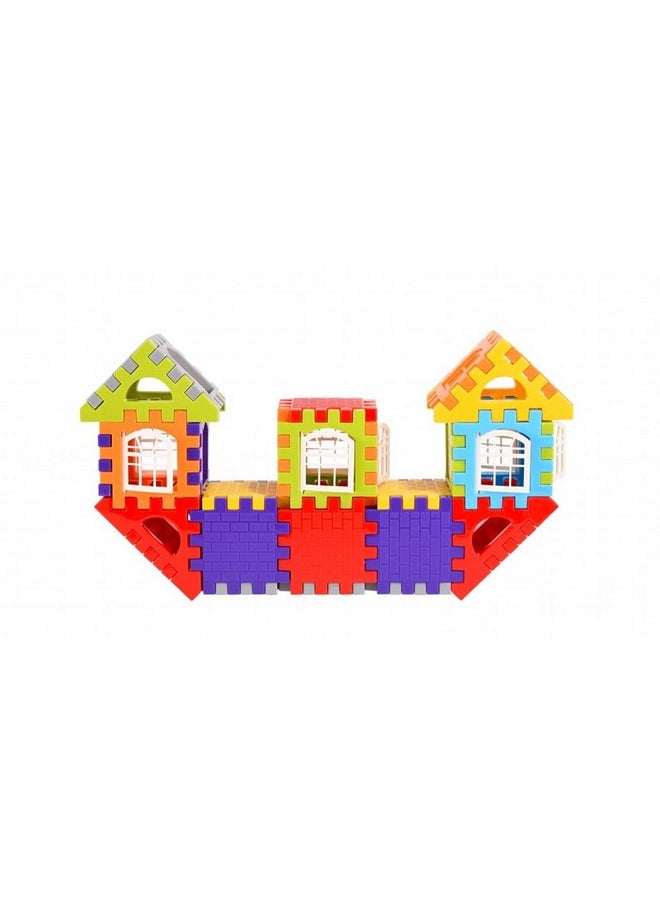 FunBlast FunBlast Building Blocks for Kids, Small Size House Building Blocks with Windows, Block Game for Kids (120 Pcs Blocks with 16 Windows)  - Image 5