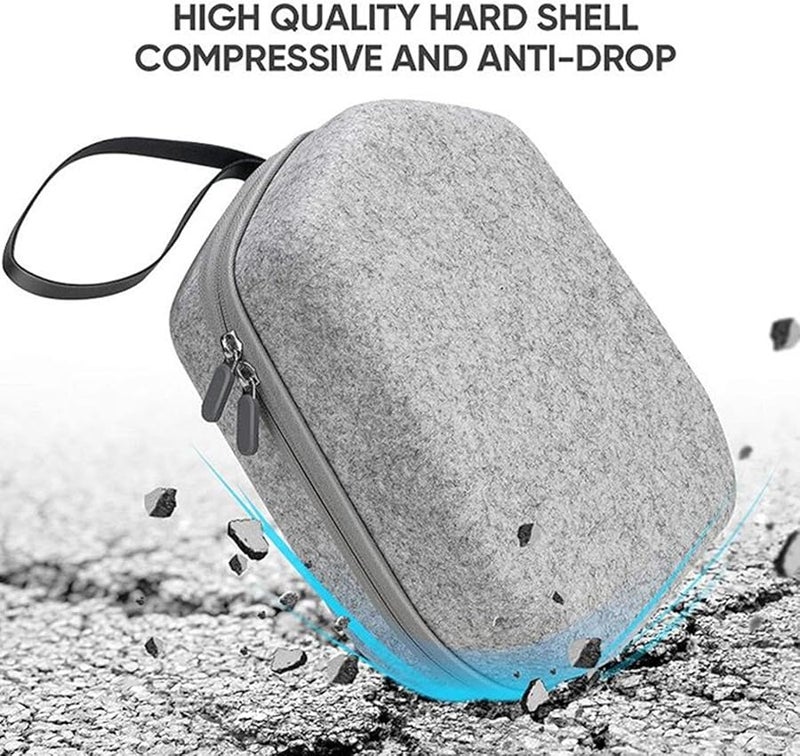 حقيبة حمل صلبة من إيفا لسماعة الواقع الافتراضي Meta Quest 2، حقيبة تخزين سفر واقية - Image 4