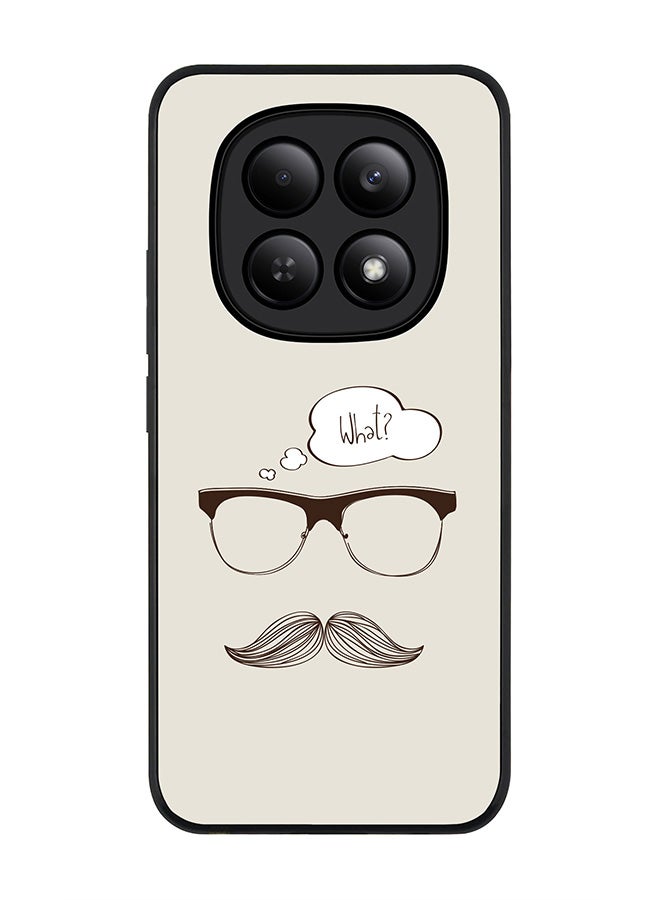 For Xiaomi Redmi Note 15 4G Case,Slim fit Camera Protection, Shockproof Thin Phone cover  - What (Hipster)