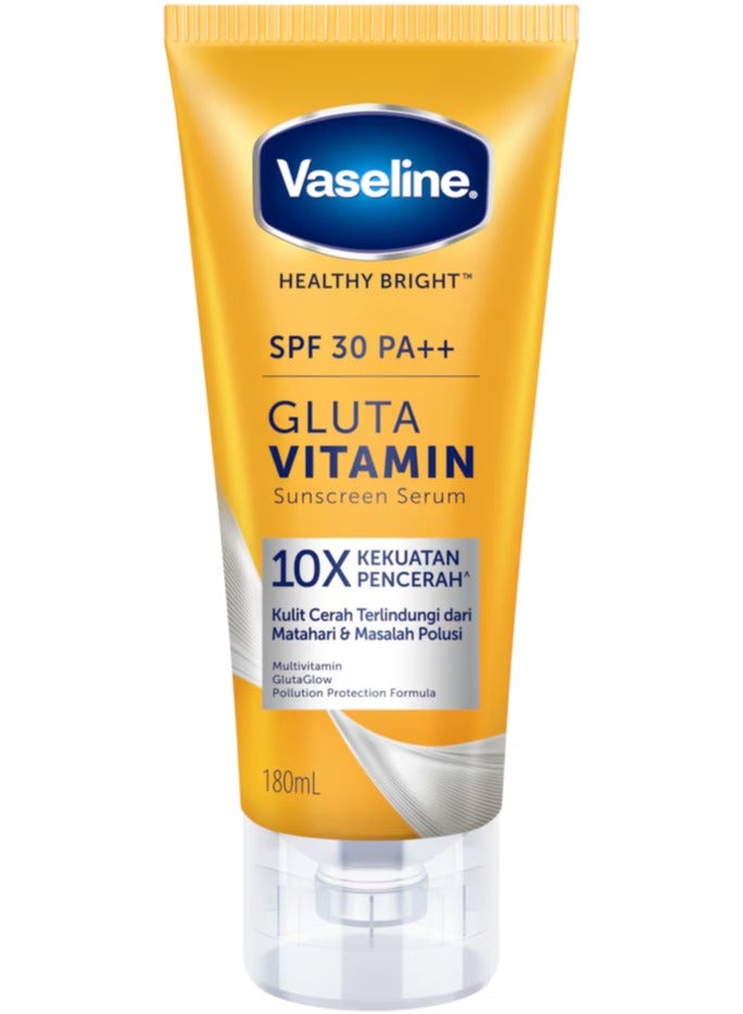 Vaseline SPF 30 PA++ Gluta Vitamin Sunscreen Serum 180ml - Image 1
