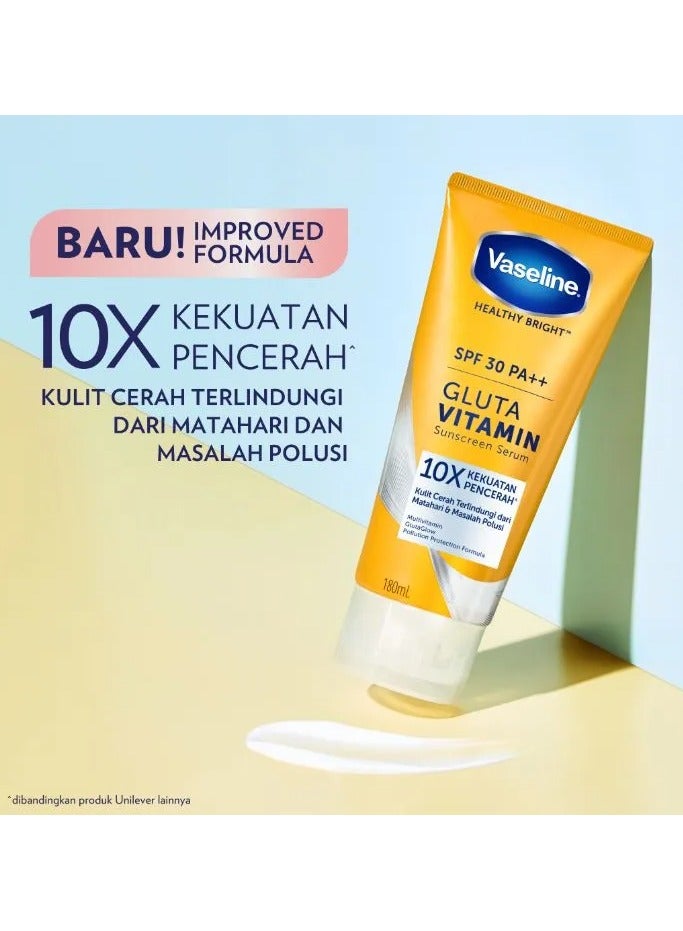Vaseline SPF 30 PA++ Gluta Vitamin Sunscreen Serum 180ml - Image 3