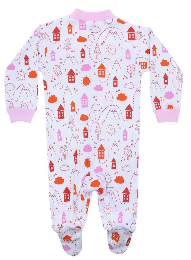 REVOLTEK Baby Cotton Multicolor Romper Body Suite for New Born Baby - Image 2