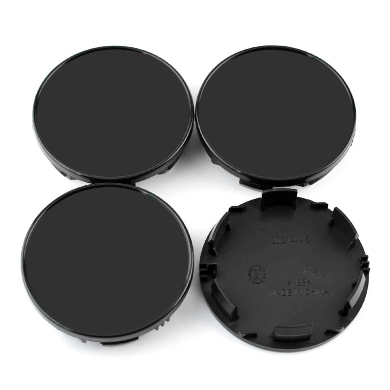 غطاء مركز العجلة GTOWNWORKS 85MM لسيارة نيسان تيتان أرمادا 20042021 بديل غطاء محور العجلة 4 قطع أسود OD 334In ID 307in