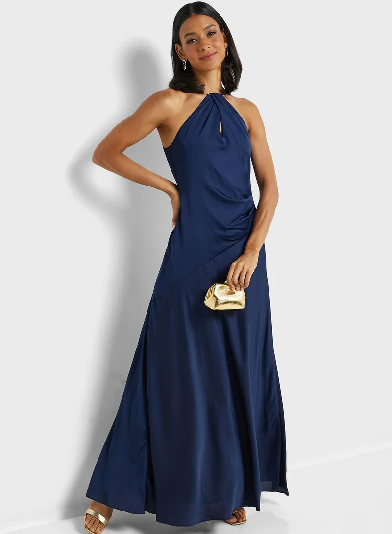 Lauren Ralph Lauren Halter Neck Skater Dress