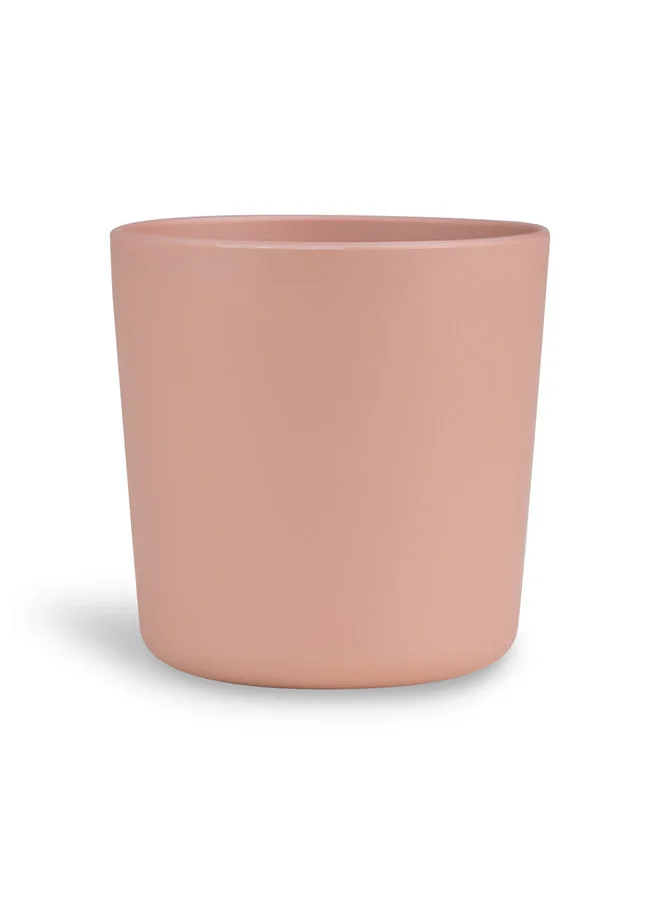 Citron Set of 4 Unbreakable Cups 100% Organic, Reusable, Biodegradable, Environment Friendly, And Unbreakable - Pink/Cream