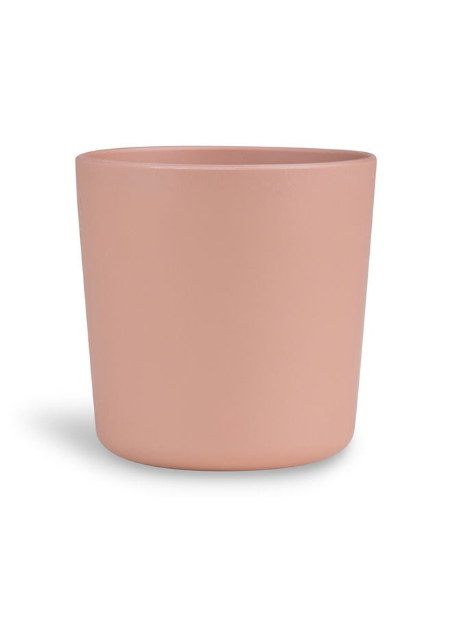 Citron Set of 4 Unbreakable Cups 100% Organic, Reusable, Biodegradable, Environment Friendly, And Unbreakable - Pink/Cream - Image 2