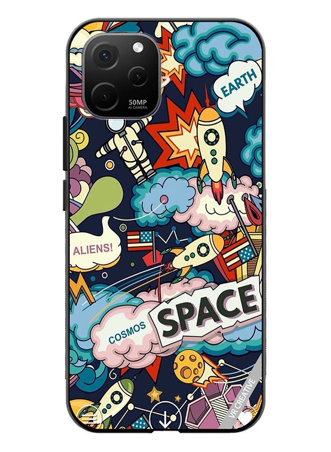 VR CREATIVE Protective Case Cover For Huawei Nova Y61 Multicolour Design - Image 1