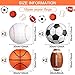 Tuanse Sports Party Decorations Set for Birthday 8 Hanging Lanterns 4 Tablecloths 2 Banners Basketball Soccer Football Birthday Themed Party Supplies - Image 2