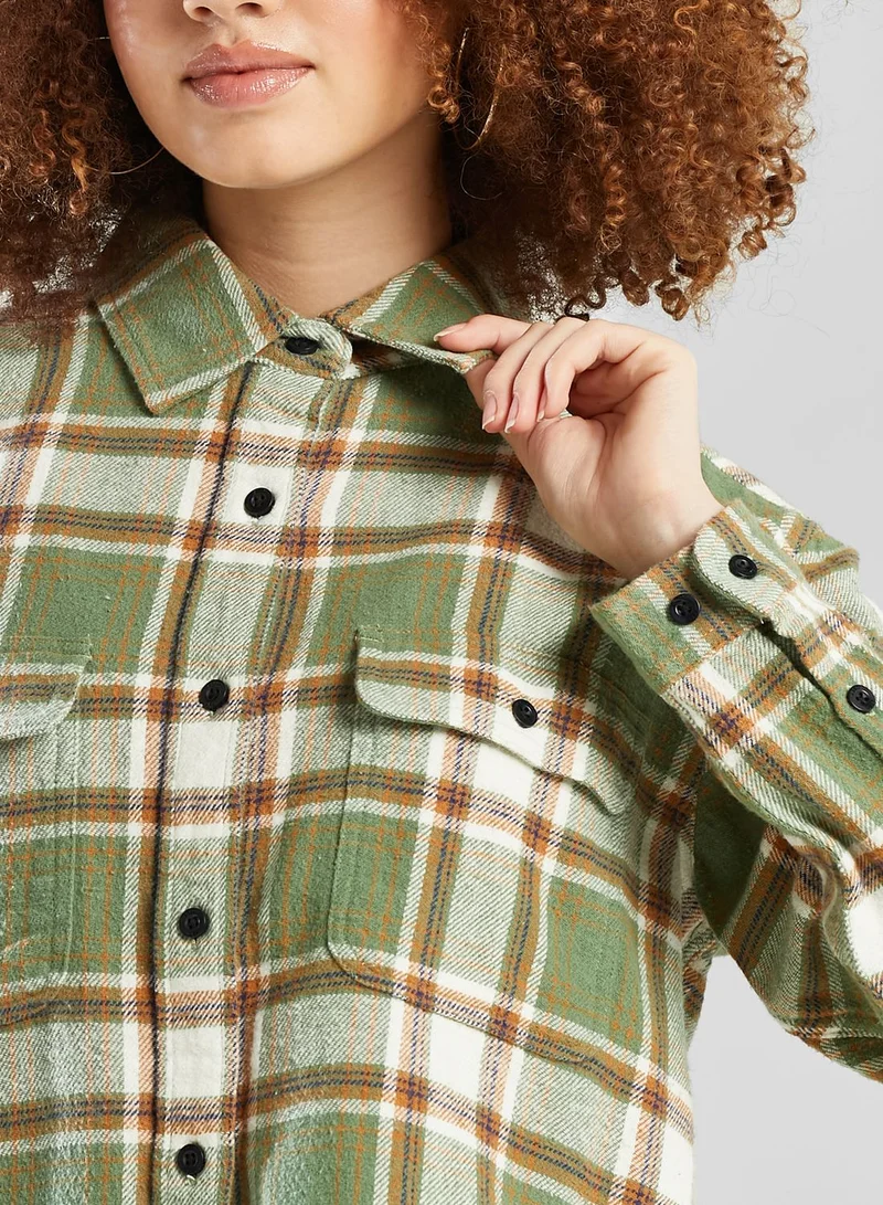 OBEY Pia Flannel Jacket