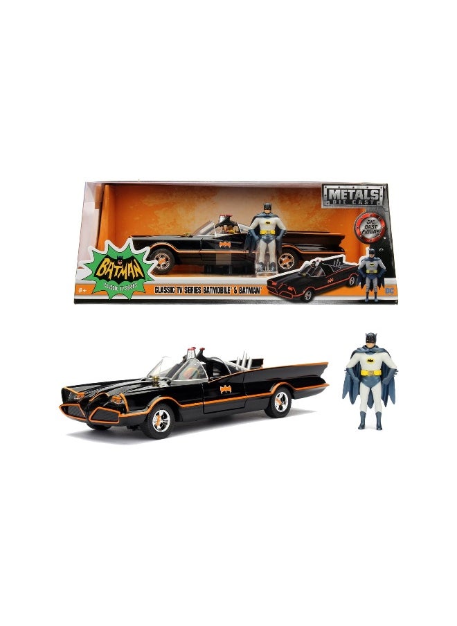 DC Batman Classic TV Series 1966 Batmobile & Figure (1:24)  - Image 2