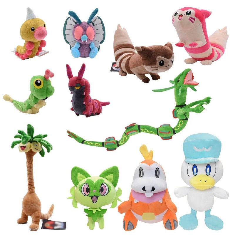 Y&D High Quality Cute Cartoon Pocket Monster Plush Toy – Soft Stuffed Animal Figure of Classic Anime Pokémon Character, Cuddly Collectible Doll for Kids and Fans - Image 2