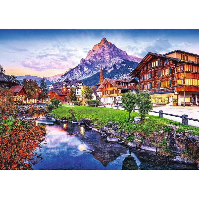 Trefl - Alpine Town, Switzerland Odyssey Puzzle 1000 Pieces - 10854 - Image 2