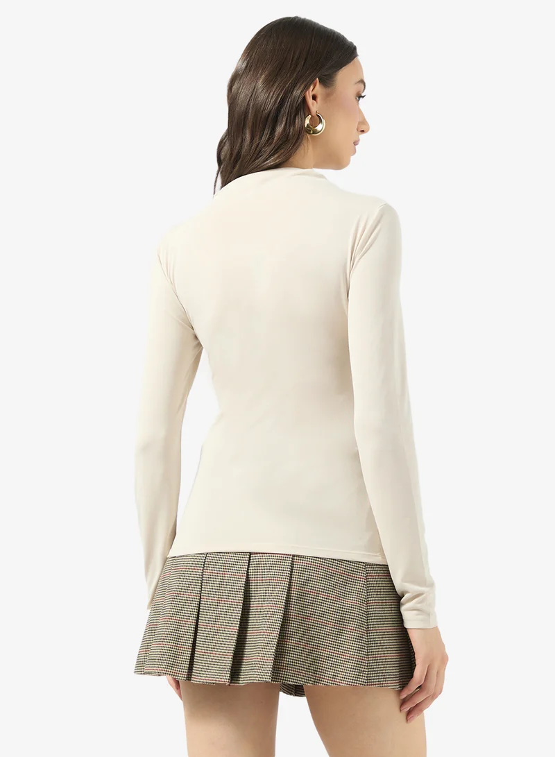 اونلي ONLFREE LIFE Long Sleeve DRAPE TOP