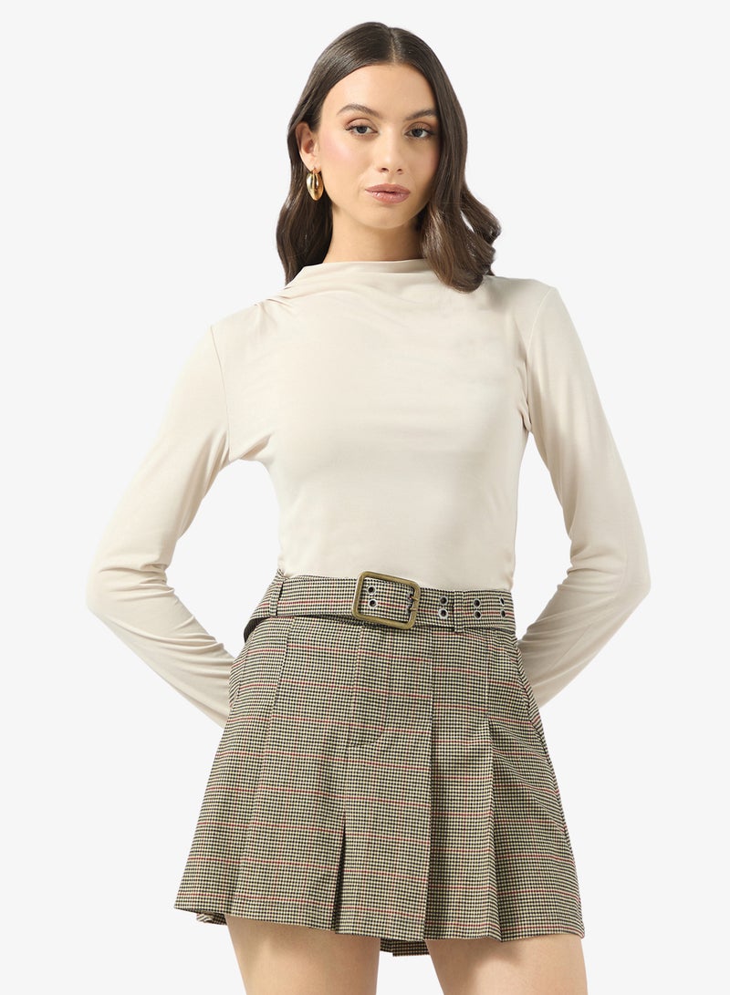 ONLY ONLFREE LIFE Long Sleeve DRAPE TOP - Image 1