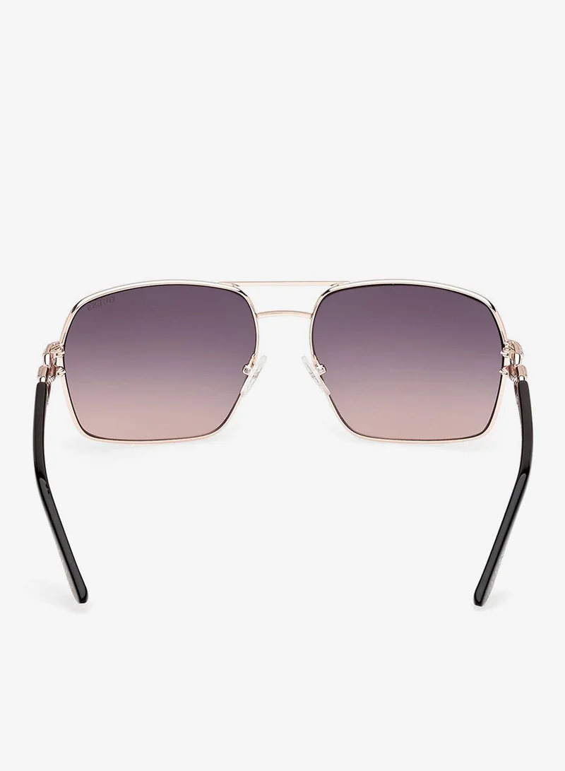 GUESS Metal Shaped Sunglasses