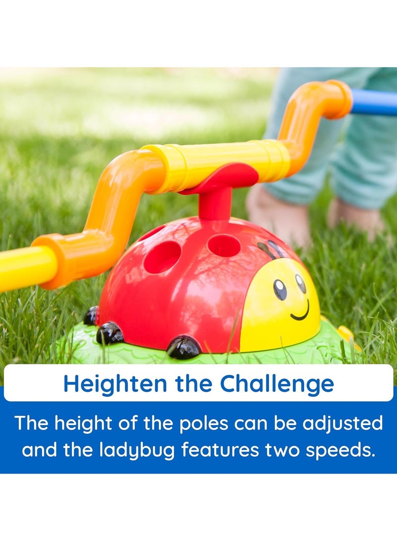 Urban Trendo 3-in-1 Ladybug Musical Ring Toss & Jumping Game for Kids – Bluetooth Speaker Toy with Music, Indoor & Outdoor Activity Playset, Educational & Safe Gift for Boys & Girls Ages 3+ - Image 5