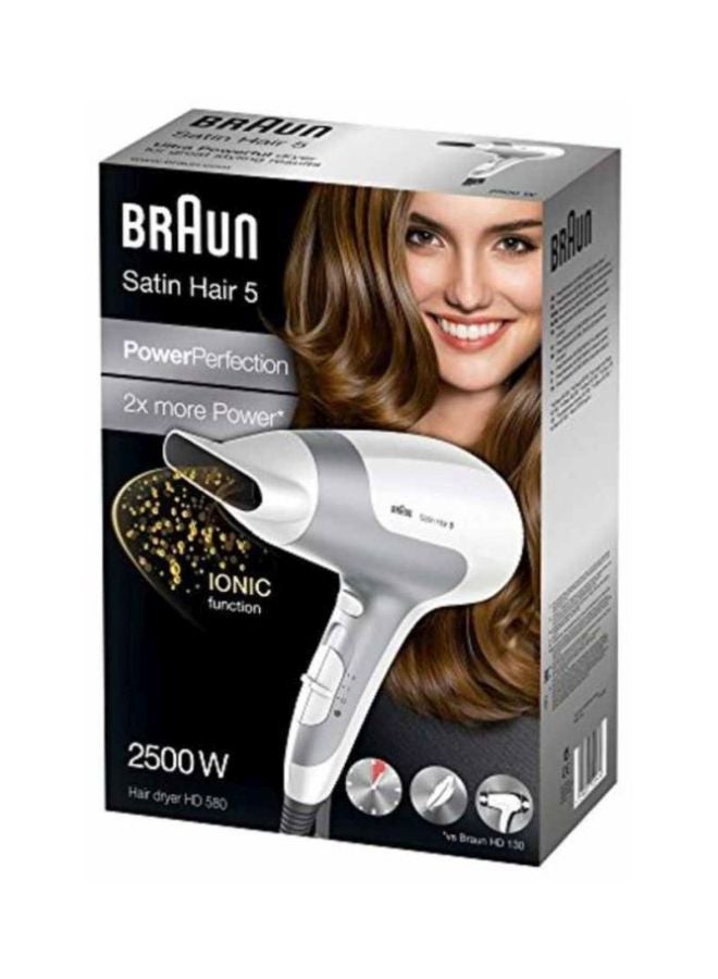 BRAUN Satin Hair 5 Power Perfection Dryer White - Image 2