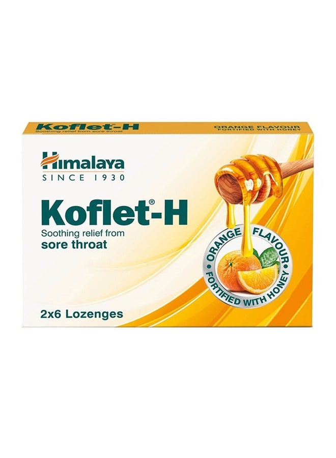 Himalaya Koflet-H Orange Lozenges 12's