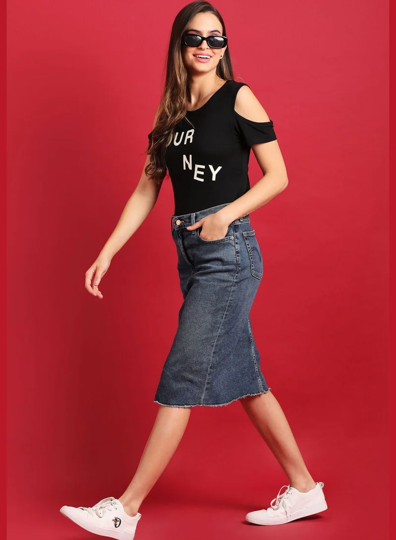 Campus Sutra Printed Tshirt