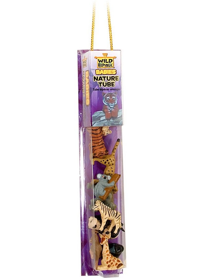 Wild Republic Animal Babies, Toy Figures Tube, Kids Gifts, Kangaroo, Koala, Tiger Cubs, Cheetah, Elephant, Black Bear and More, 12 Piece Set - Image 2