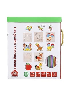 Generic Fun graffiti coloring board game 