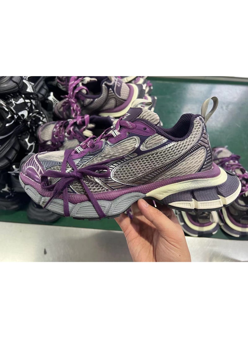 Balenciaga 3XL fashion mesh lace-up low-cut daddy shoes