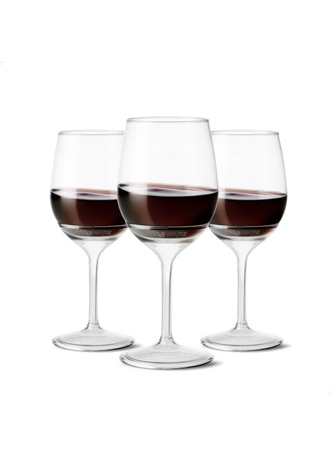 TOSSWARE POP 14oz Stemmed Vino SET OF 12 Premium Quality Recyclable Unbreakable  Crystal Clear Plastic Wine Glasses 12 Count Pack of 1