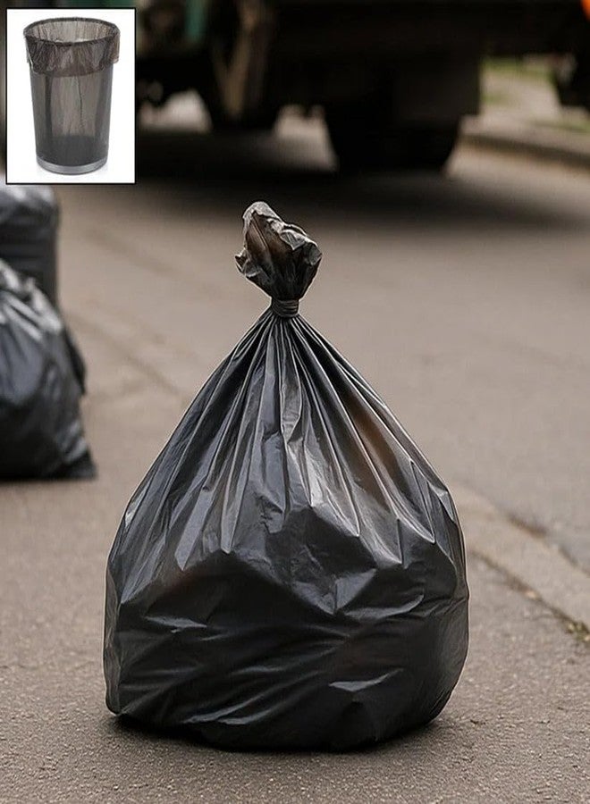 Oblivion Garbage Bags Medium Size 48 x 54 CM – Extra-Strong Leak-Proof Disposable Trash Bag Roll for Dustbin for Kitchen, Office & Commercial Areas – Durable for Wet & Dry Waste Management (Pack of 1) - Image 2