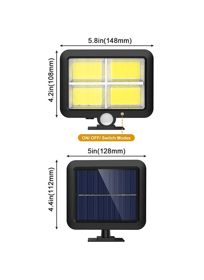 مستشعر حركة للأضواء الشمسية في الهواء الطلق مع 128 مصباح COB LED ساطع، وكابل بطول 9.8 قدم، و3 أوضاع إضاءة. مصابيح سلكية تعمل بالطاقة الشمسية للأماكن الداخلية والخارجية والسقف والسقيفة والفناء - pzsku/ZB3E125C418EC76308BE9Z/45/_/1718792245/c9e815a8-4d96-4cc4-86de-585128eb2bcc