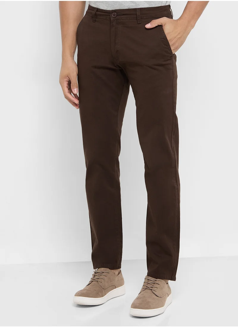 Robert Wood Slim Fit Chino Pants