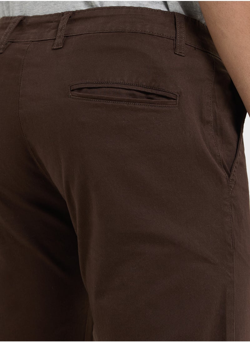 Robert Wood Slim Fit Chino Pants  - Image 5