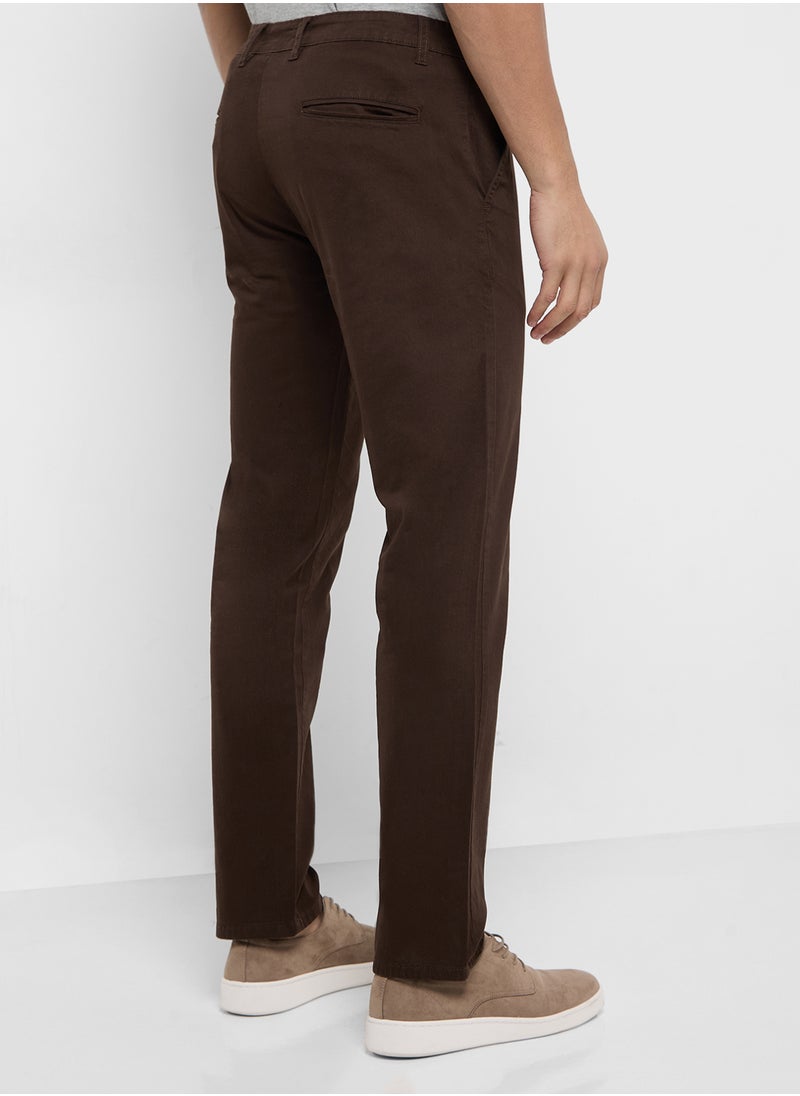 Robert Wood Slim Fit Chino Pants  - Image 3
