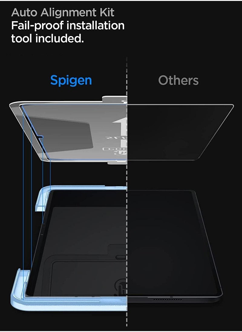 GLAStR EZ FIT Premium Tempered Glass for Samsung Galaxy Tab S8 ULTRA Screen Protector (14.6 inch) with Auto Align Technology - Case Friendly