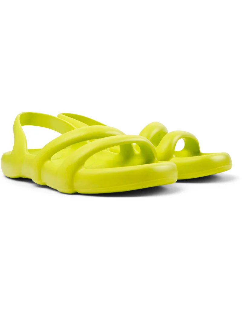Camper Kobarah Flat, Men Sandal, Yellow