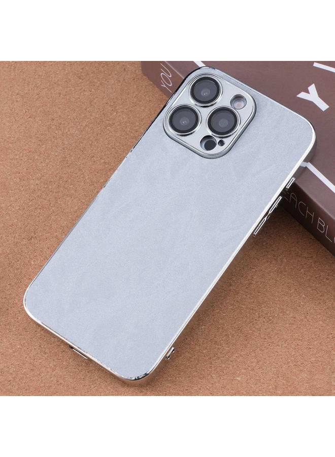 اس-توب جراب لهاتف iPhone 13 Pro Max مطلي بالكهرباء من مادة TPU الهجينة المصنوعة من مادة البولي يوريثين الحراري بتصميم ندفة الثلج - Image 1