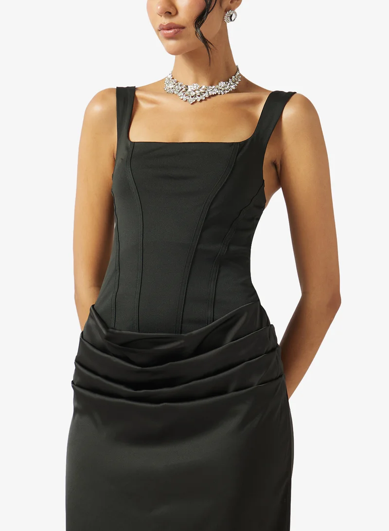 Ella Limited Edition  Corset Shift Dress for Women | Best Price UAE