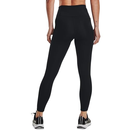 Under Armour Womens Motion Ankle Leggings, Black (001)/Jet Gray, Large - Image 2