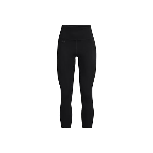 Under Armour Womens Motion Ankle Leggings, Black (001)/Jet Gray, Large - Image 5