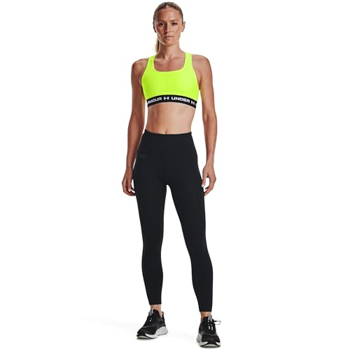 Under Armour Womens Motion Ankle Leggings, Black (001)/Jet Gray, Large - Image 3
