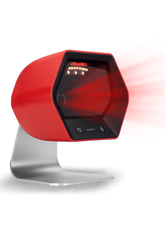 NETUM Automatic Barcode Scanner USB Wired - Hands-Free Desktop 1D/2D/QR Barcode Reader, Omnidirectional Scanning for Retail Store, Warehouse, Supermarket, Library, POS System - Image 2