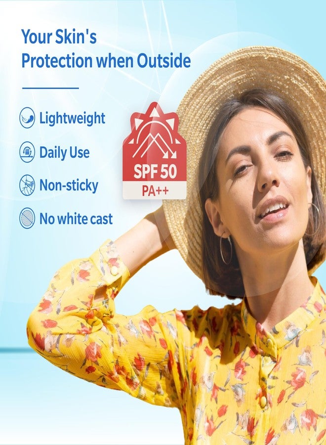 Dazller Sun Smart Lite Lotion, SPF50 PA++, velvety Lightweight, Non-Sticky, Flawless No White Cast, Sun Shield Sunscreen for Daily Use, 50g - Image 3