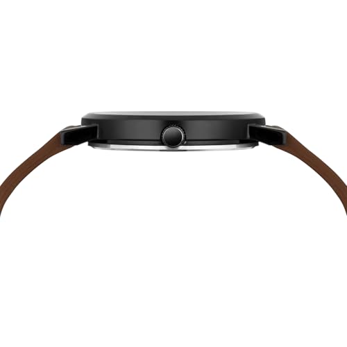 LOUIS DEVIN Brown Silicone Strap Analog Wrist Watch for Men (Brown Dial) | LD-GR092-BRWN - Image 5