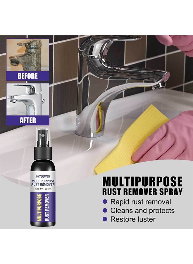Jaysuing Multipurpose Rust Remover Spray, Multi-Purpose Rust Remover Rust Inhibitor Derusting Spray, Rustout Instant Remover Spray, Anti Rust Inhibitor Derusting Spray, Car Maintenance Cleaning Rust Dissolver 50ml - Image 5