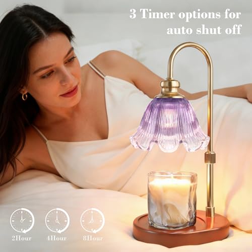 Banbanda Candle Warmer Lamp with Timer ：Mothers Day Gifts, Christmas Decorations Indoor, Birthday Gifts for Women Mom, Warming Gifts for Office, Dorm, Apartment & New Home Decor - Image 4