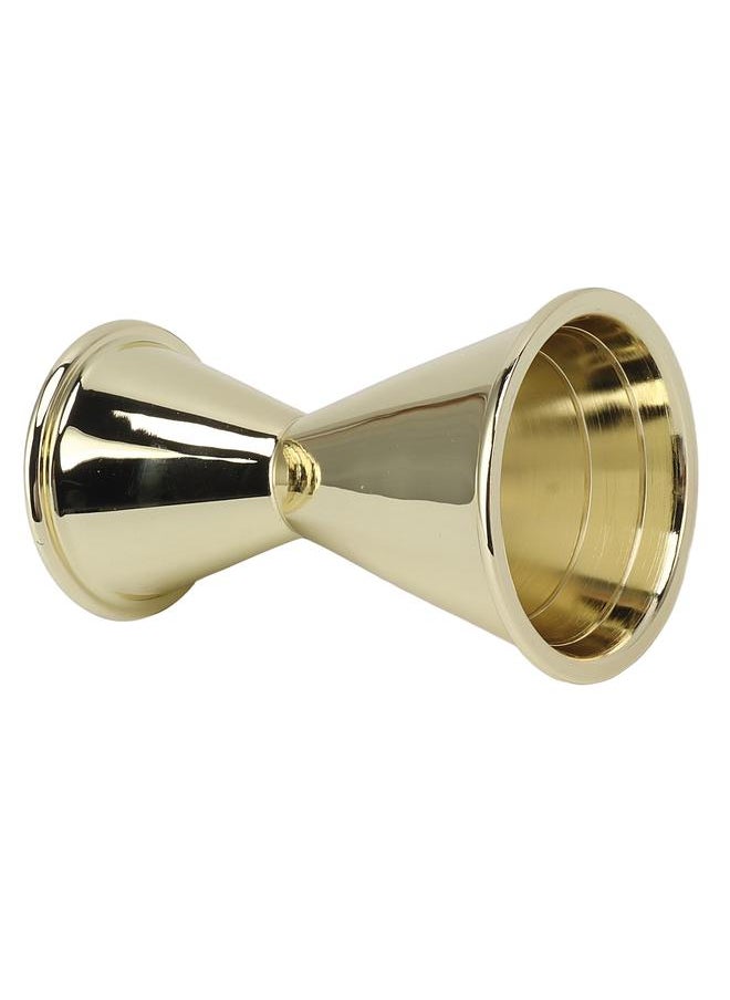Thoraya - Cocktail Jigger Double Sided Stainless Steel Bar Shot Measuring Cup for Home Party Gold Plating - Image 1