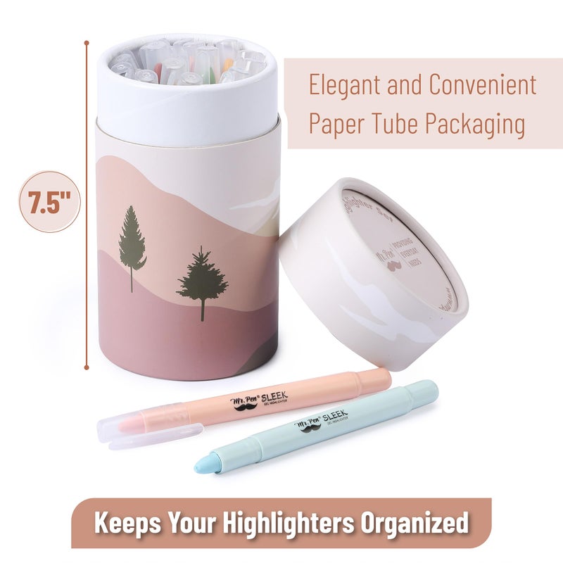 Mr. Pen- Gel Highlighter Set, 16 Pack, Assorted Colors, Bible Highlighters No Bleed Gift Set, No Bleed Highlighters, Christmas Gift - Image 3